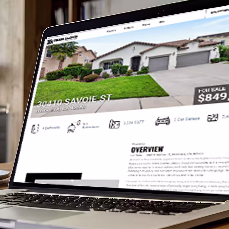 Personalized Property Website